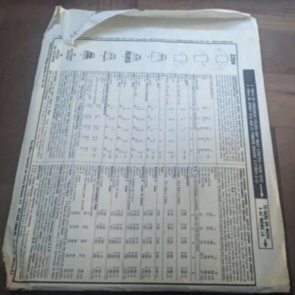 McCall's 3204 Toddler Shirt Jacket Top Skirt Petticoat Pattern Size 6 Uncut - Picture 2 of 2